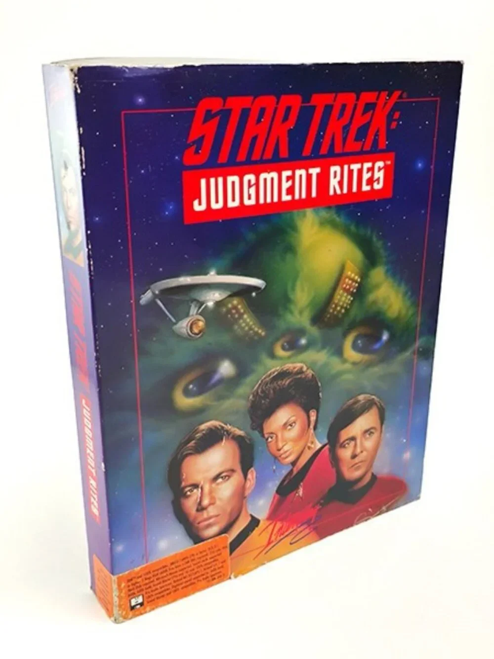 [1993] Retro Rare Star Trek Judgement Rites PC Game DOS Interplay Complete VTG